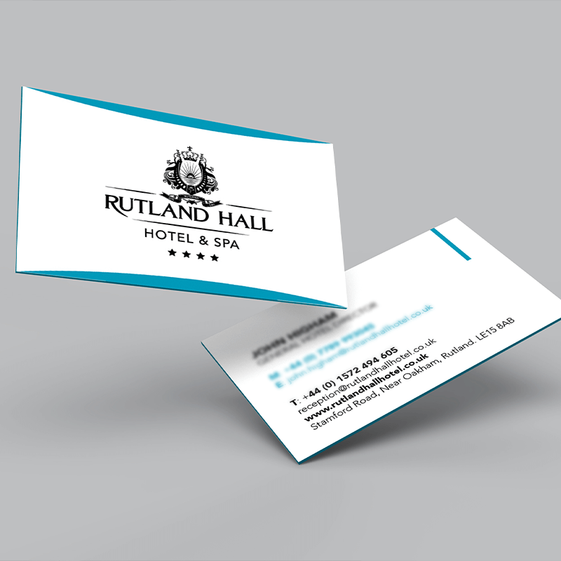 Rutland Hall Hotel & Spa, Down to the business card