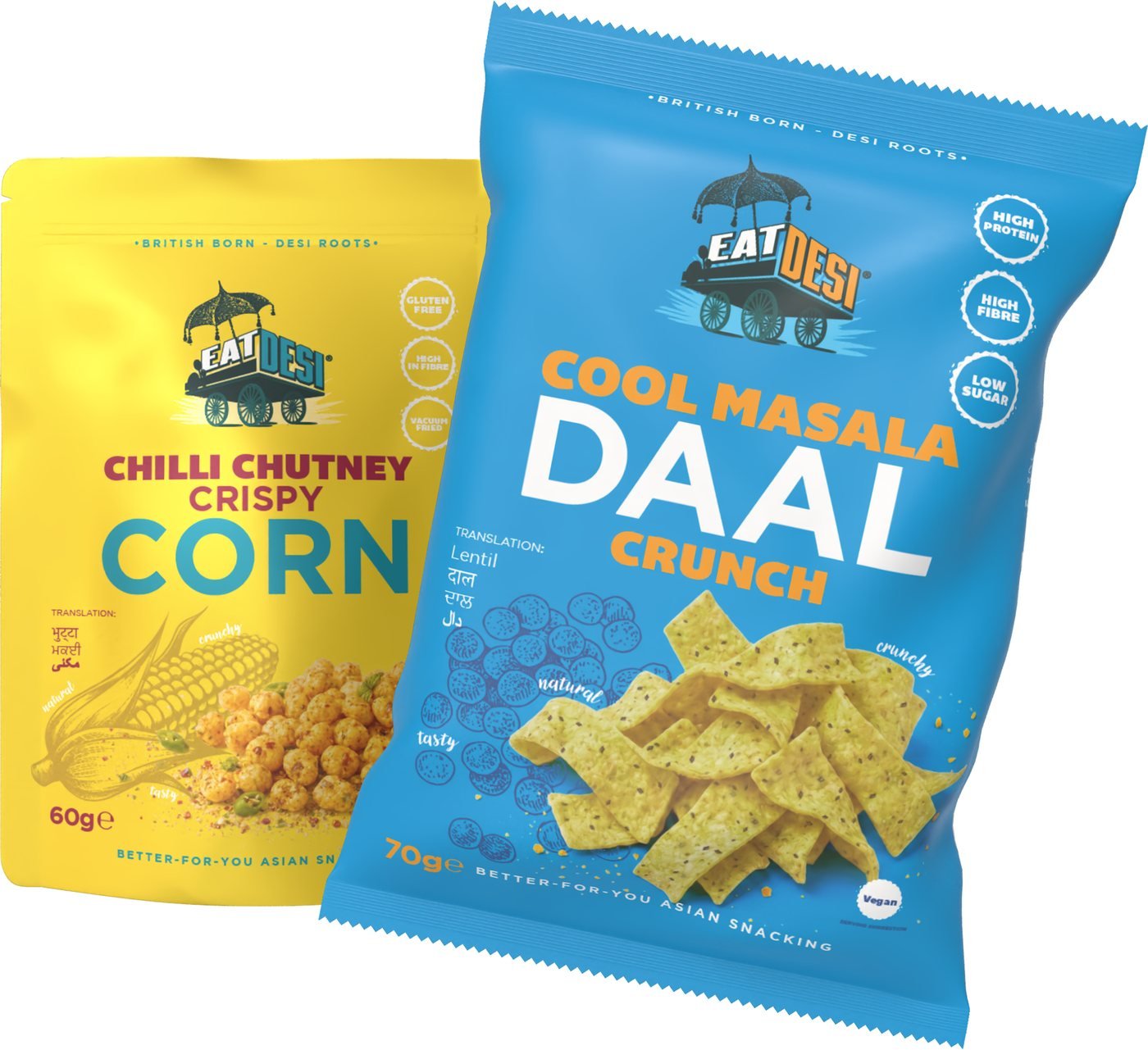 Eat Desi, Crispy Snack Range