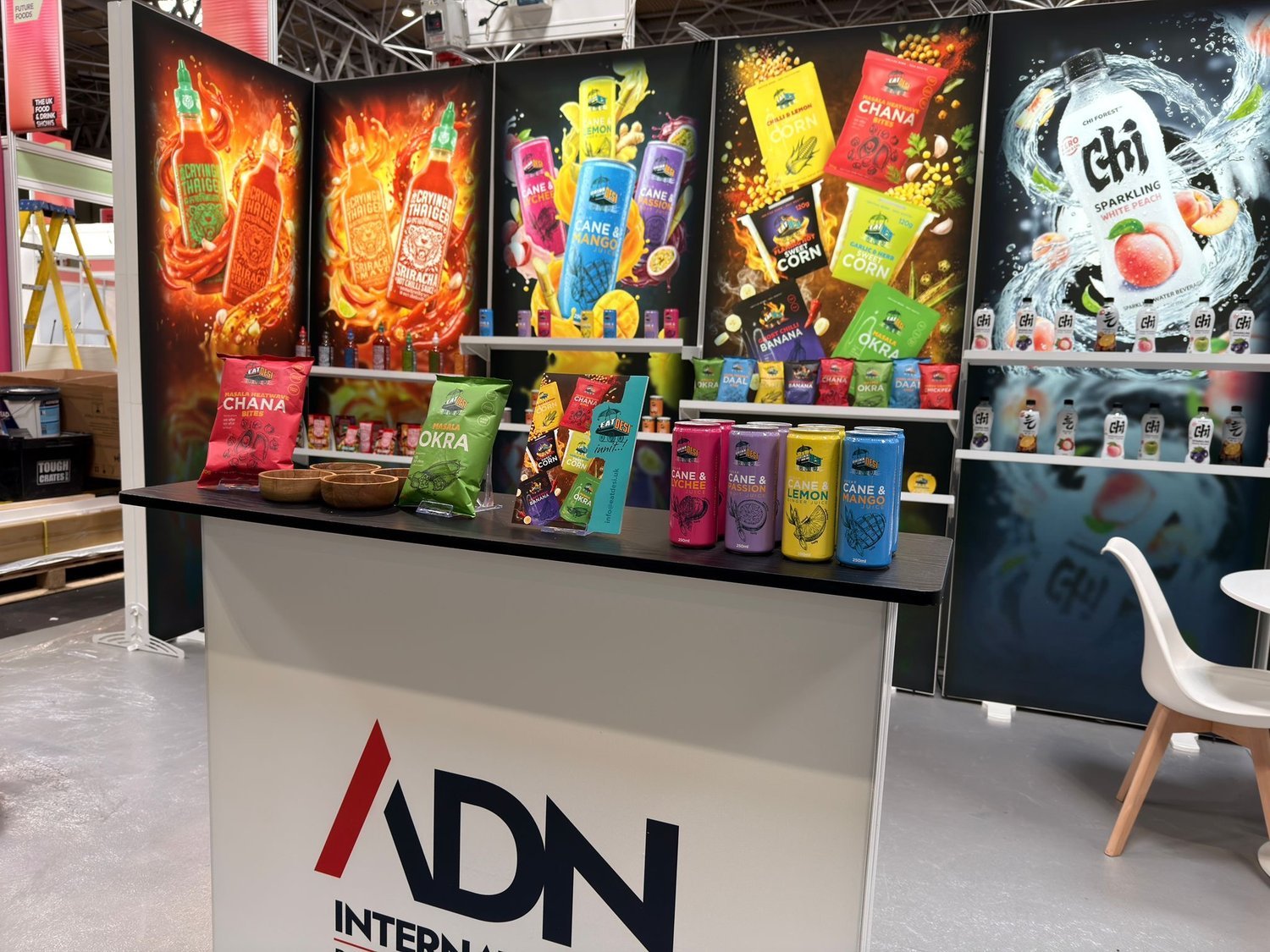 ADN International, Big graphics, clear hierarchy