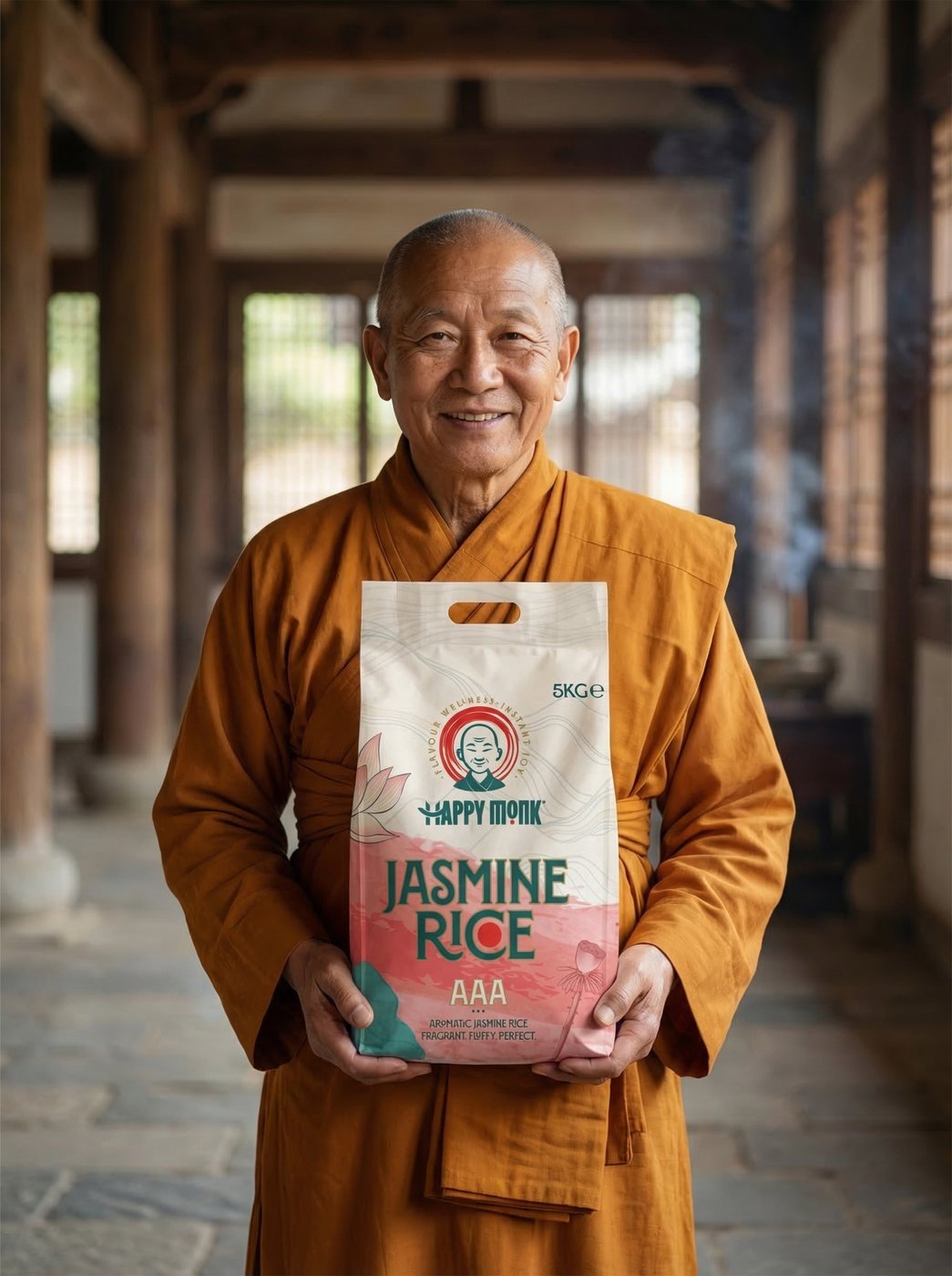 Happy Monk, Jasmine Rice